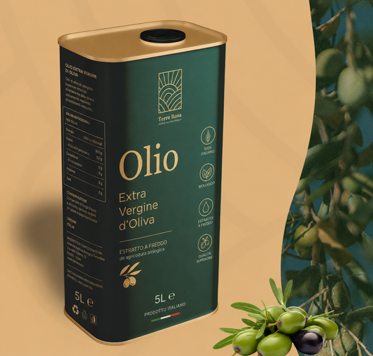 Olio Extravergine di Oliva – Azienda Agricola Terre Rosa 5L