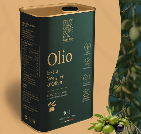 Olio Extravergine di Oliva – Azienda Agricola Terre Rosa 10L